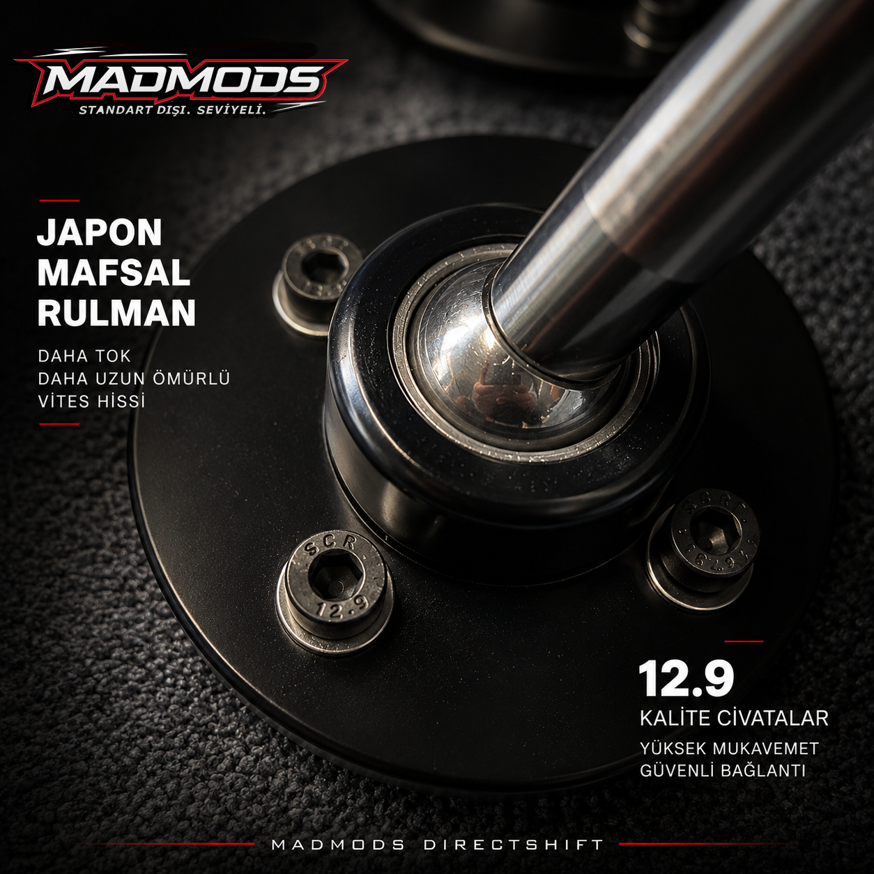MADMODS DirectShift BMW E30/E34/E36/E46/E39 Ayarlanabilir Short Shifter