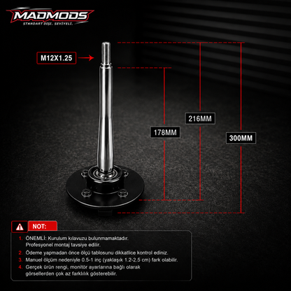 MADMODS DirectShift BMW E30/E34/E36/E46/E39 Ayarlanabilir Short Shifter