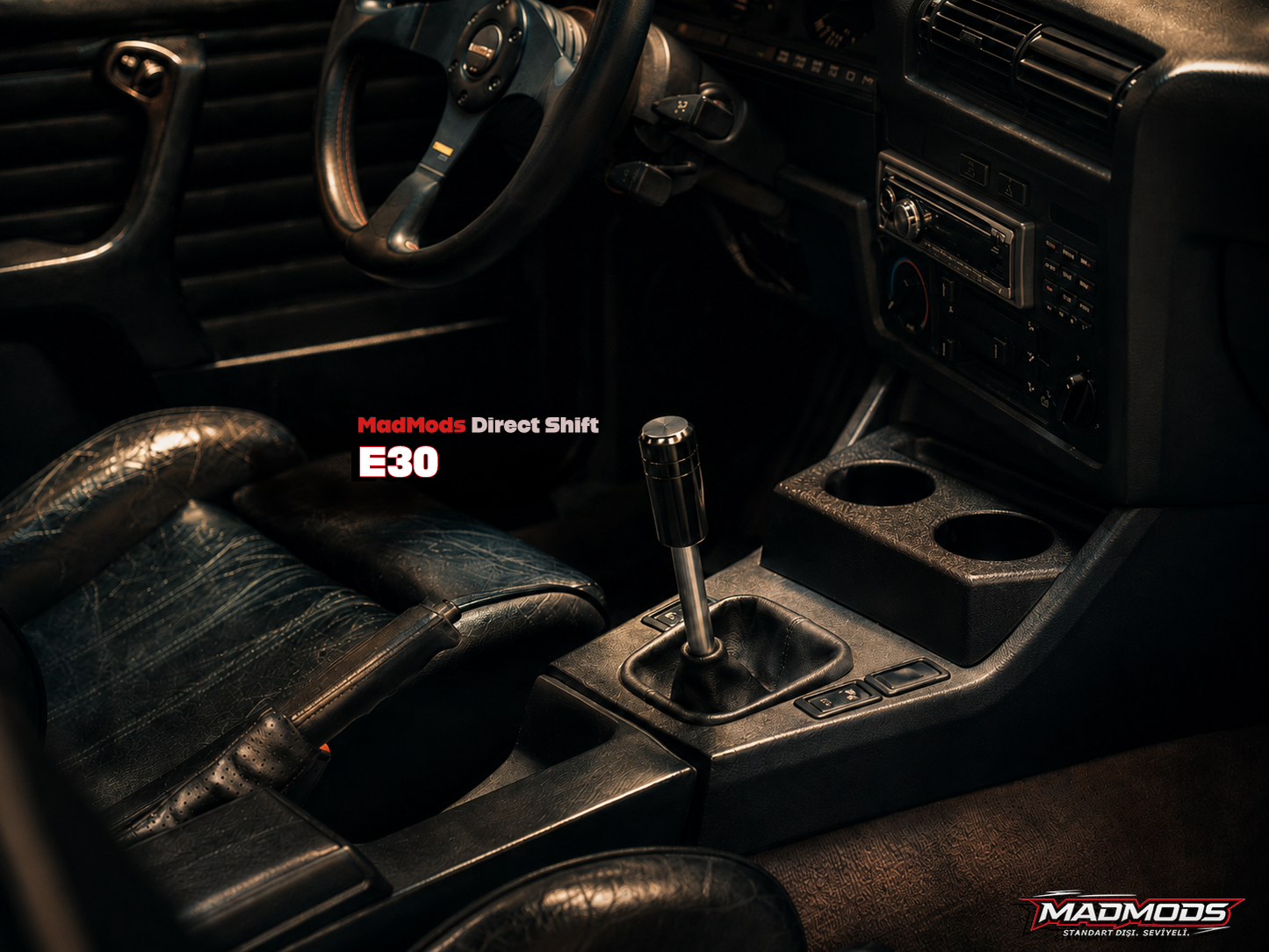 MADMODS DirectShift BMW E30/E34/E36/E46/E39 Ayarlanabilir Short Shifter