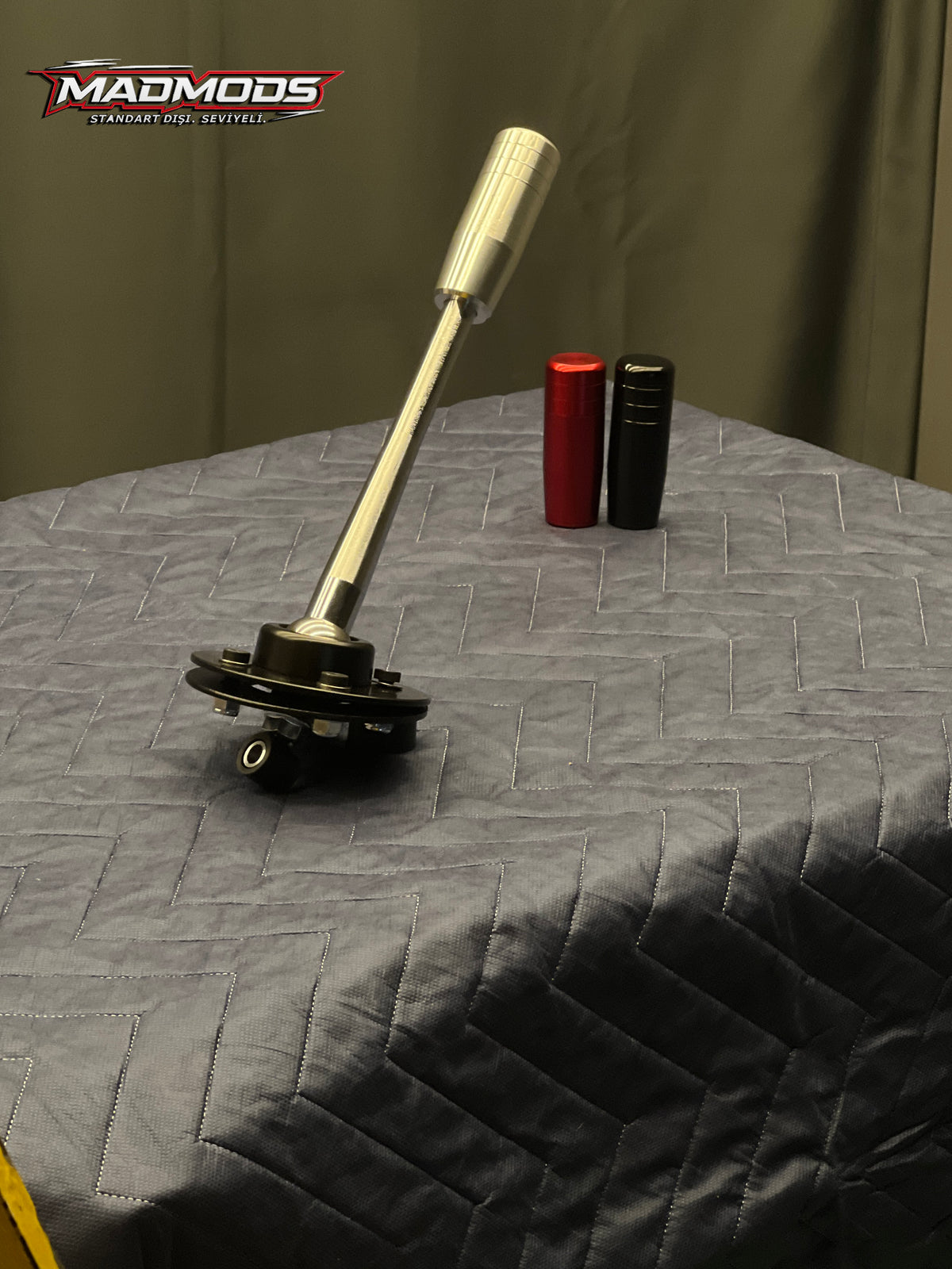 MADMODS DirectShift BMW ayarlanabilir Short Shifter silver