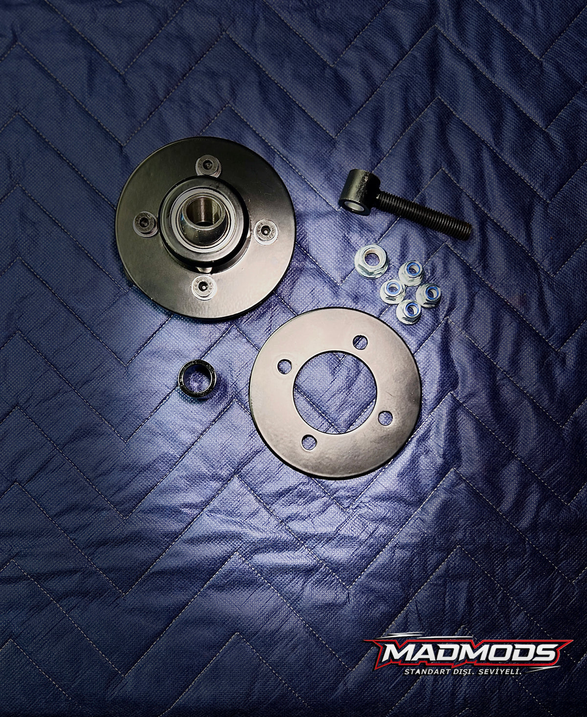 MADMODS DirectShift BMW Short Shifter montaj parçaları ve bağlantı elemanları
